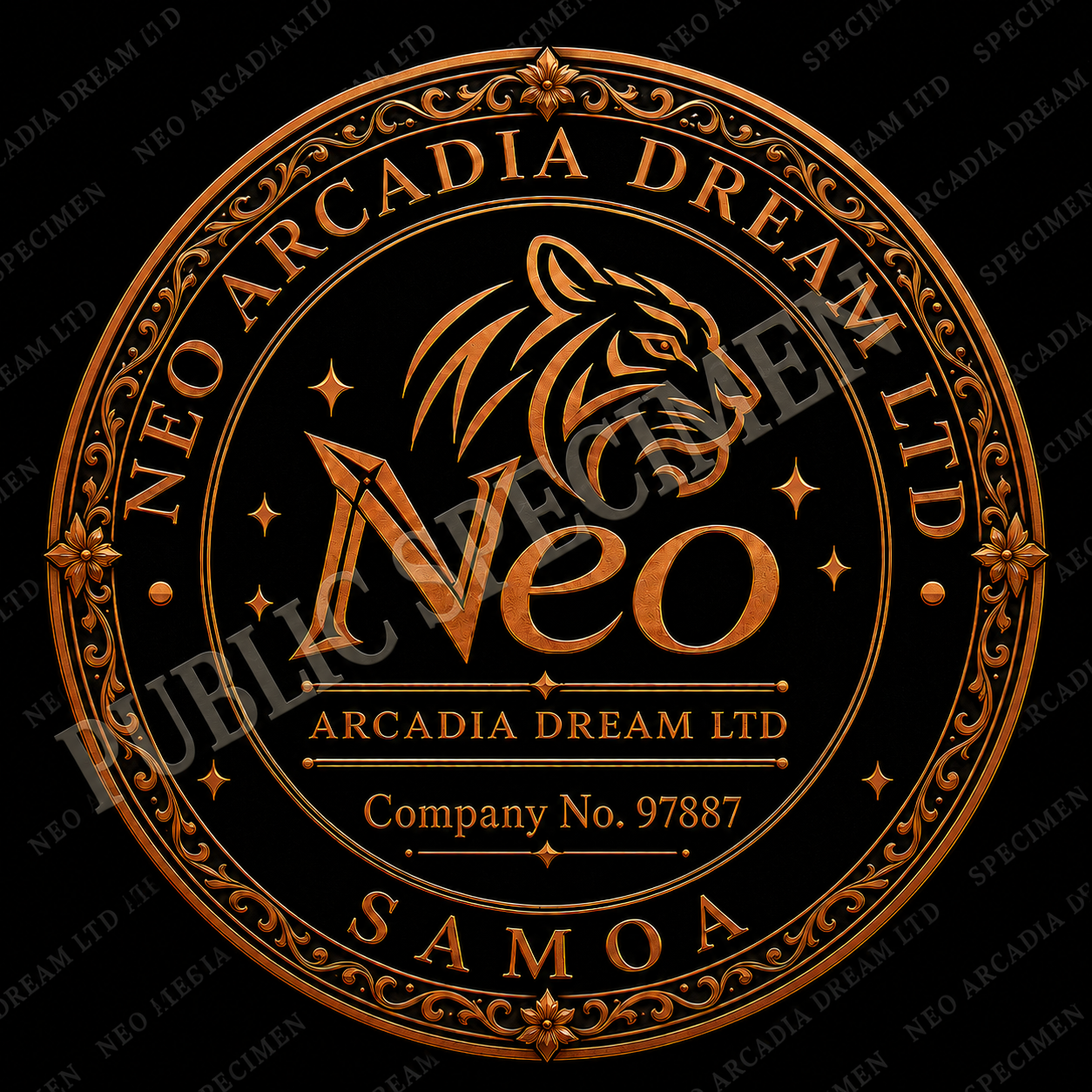 Official company seal of Neo Arcadia Dream Ltd